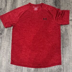 Under Armour Men's Heathered Red Tee